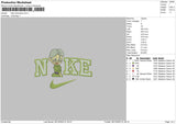 Nike Grandma 03 Embroidery File 6 sizes