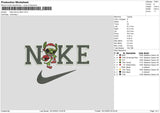 Nike Grinch Stitch Embroidery File 6 sizes