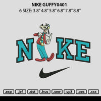 Nike Guffy0401 Embroidery File 6 sizes