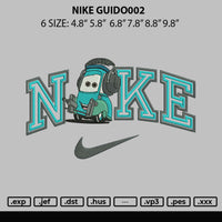 Nike Guido002 Embroidery File 6 sizes