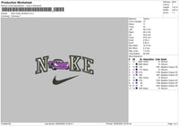 Nike Holley Embroidery File 6 sizes