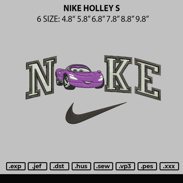 Nike Holley Embroidery File 6 sizes