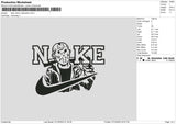 Nike Jason 2710 Embroidery File 6 sizes