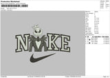 Nike Jack V2 Embroidery File 6 sizes