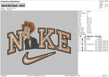 Nike Johny Embroidery File 6 sizes