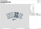 Nike Kentucky Embroidery File 6 sizes