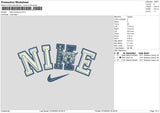 Nike Kentucky Embroidery File 6 sizes