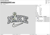 Nike Killua 0709 Embroidery File 6 sizes