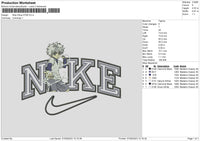 Nike Killua 0709 Embroidery File 6 sizes