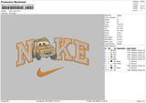 Nike Luigi002 Embroidery File 6 sizes