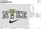 Nike Lyla F Embroidery File 6 sizes