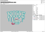 Nike Melt Rabbit Embroidery File 6 sizes