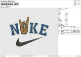 Nike Metal Embrodiery