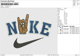 Nike Metal Embrodiery