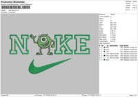 Nike Mike Embroidery