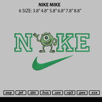 Nike Mike Embroidery