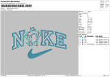 Nike Monster V3 Embroidery File 6 sizes