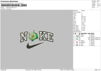 Nike Mooncake Embroidery File 6 sizes