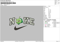 Nike Mooncake Embroidery File 6 sizes