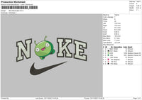 Nike Mooncake Embroidery File 6 sizes