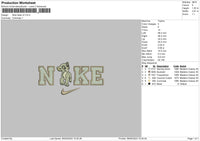 Nike Nala 2 Embroidery File 6 sizes