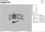 Nike Peaky Embroidery File 6 sizes