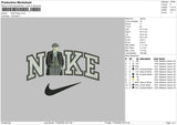 Nike Peaky Embroidery File 6 sizes