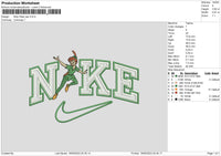 Nike Peter Embroidery File 6 sizes