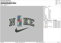 Nike Rbull Embroidery File 6 sizes