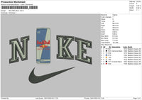 Nike Rbull Embroidery File 6 sizes