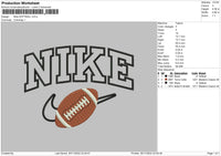 Nike Softball Embroidery File 6 sizes