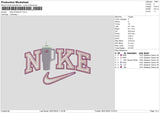 Nike Stainley Embroidery File 6 sizes