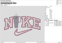 Nike Stainley Embroidery File 6 sizes