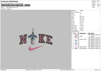 Nike Gwen Embroidery File 6 sizes