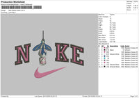 Nike Gwen Embroidery File 6 sizes