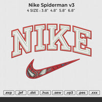 Nike Spiderman v3 Embroidery