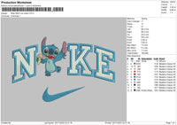 Nike Ice Stitch Embroidery File 6 sizes