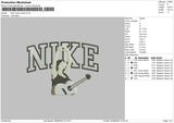 Nike Taylor Guitar Embroidery File 6 sizes