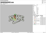 Nike Tiana Embroidery File 6 sizes