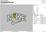 Nike Tiana Embroidery File 6 sizes