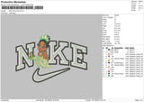 Nike Tiana Embroidery File 6 sizes