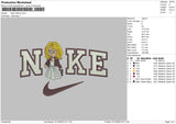 Nike Tiffany Embroidery File 6 sizes