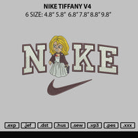 Nike Tiffany Embroidery File 6 sizes