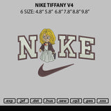 Nike Tiffany Embroidery File 6 sizes