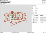 Nike Toad v2 Embroidery File 6 sizes