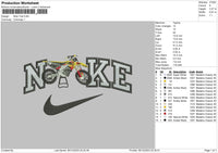 Nike Trail Embroidery File 6 sizes