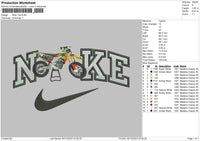 Nike Trail Embroidery File 6 sizes