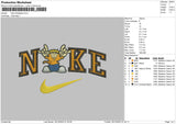 Nike Boy 3012 Embroidery File 6 sizes