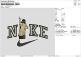 Nike Wallen Embroidery File 6 sizes