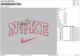 Nike Angle V5 Embroidery File 6 sizes